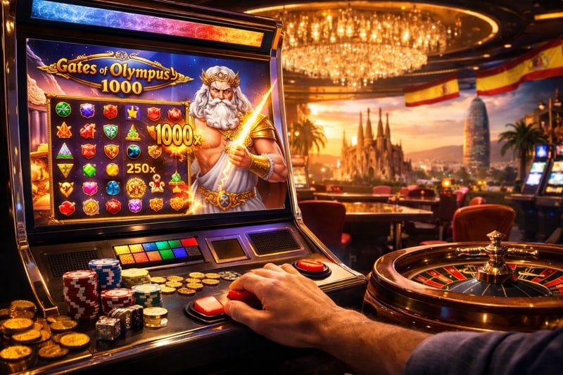 tragaperras Gates of Olympus 1000 en casinos en línea de España