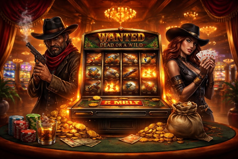 tragaperras Wanted Dead or a Wild en casinos en línea de España