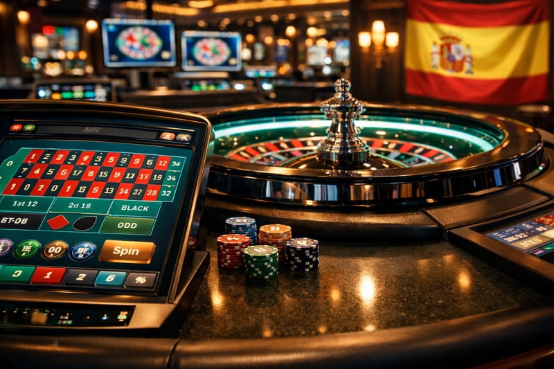 ruleta electrónica en casinos en línea de España