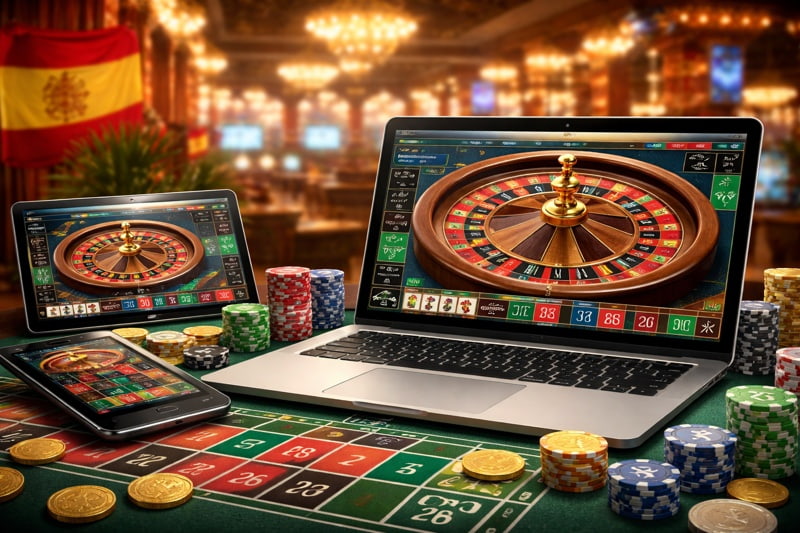 ruleta simulador en casinos en línea de España